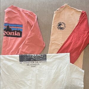 Patagonia Shirts Set: LOT 3 shirts - all Mediums